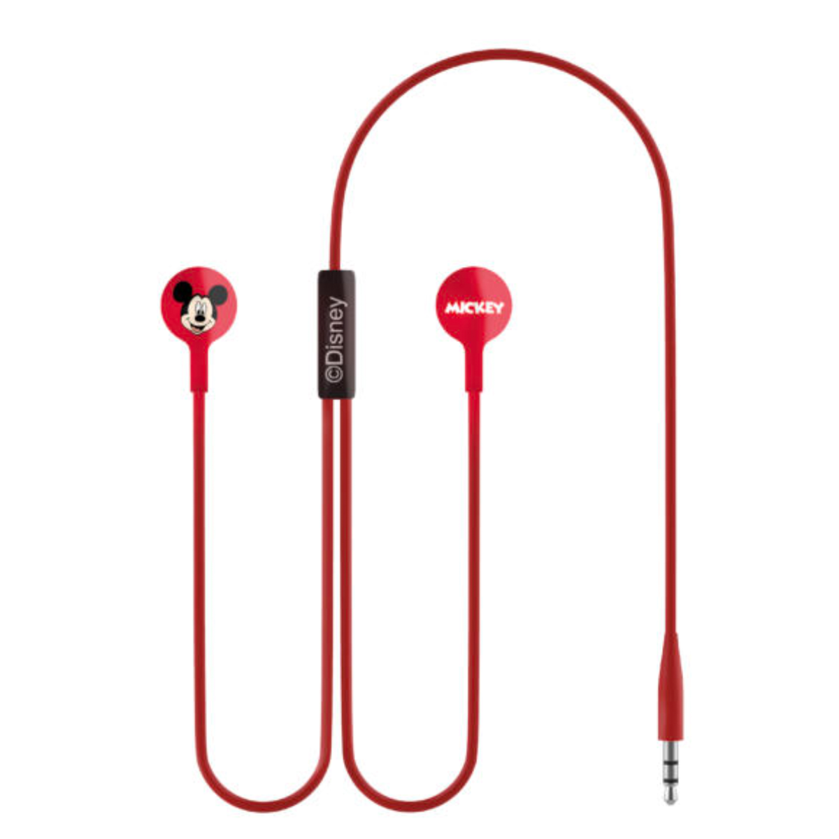 Audífonos In Ear 3.5mm Disney Mickey Rojo