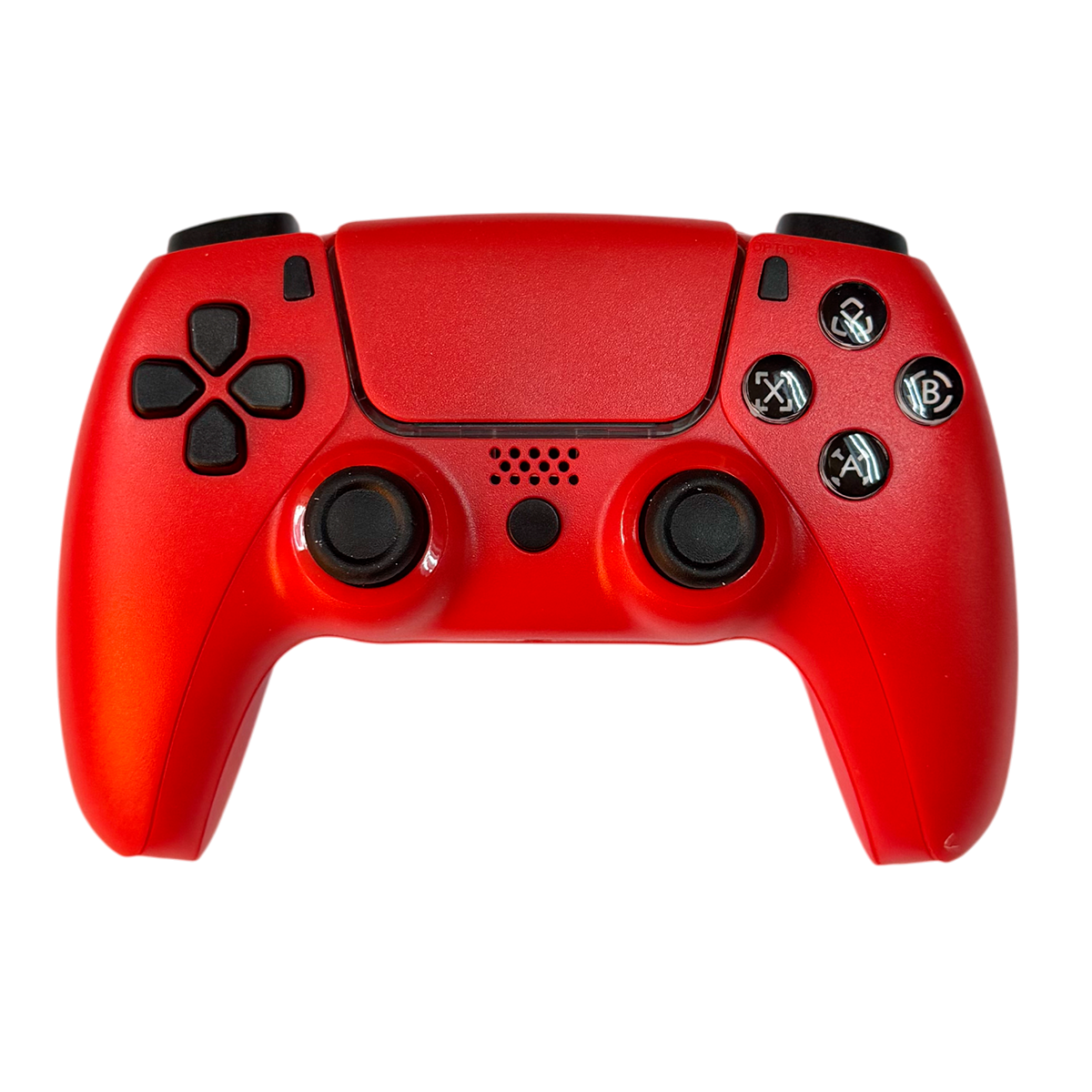 Control Joystick Con Cable Compatible Para PS5 Rojo