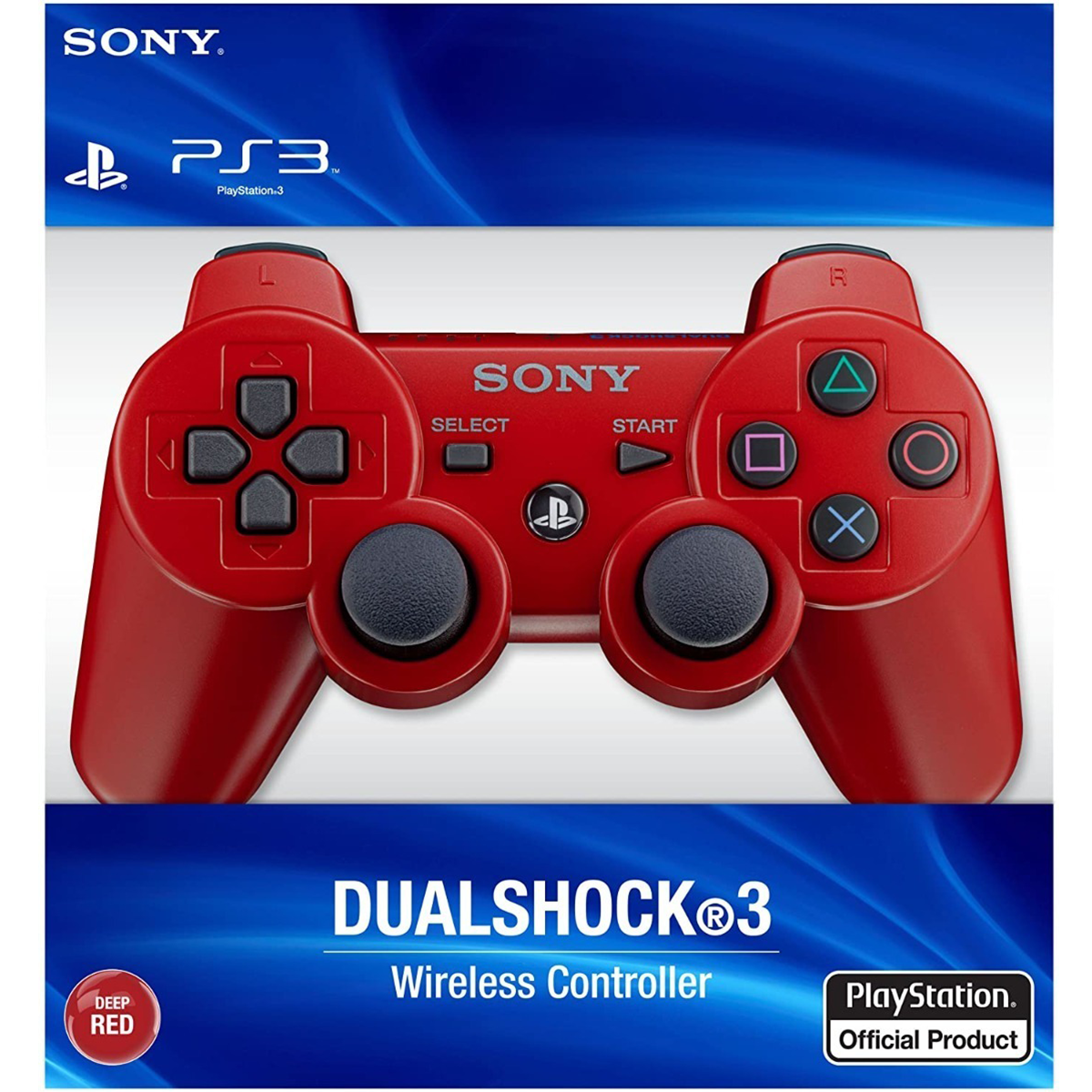 Control Mando Joystick Ps3 Dualshock 3 Rojo
