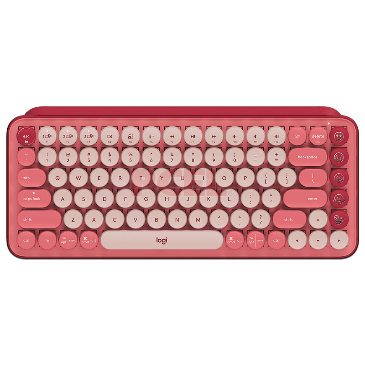 Teclado Mecanico Bluetooth Logitech Pop Keys Mini Coral Rose