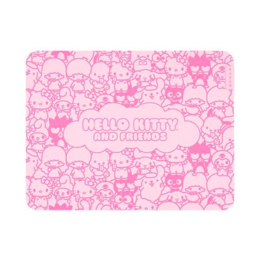Mousepad Razer Gigantus V2 Hello Kitty Friend Medium Rosado