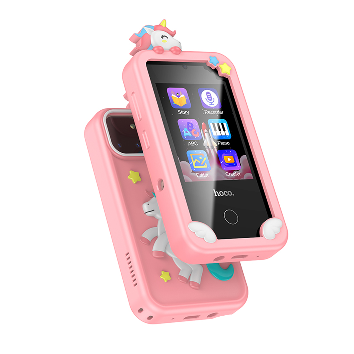 Telefono Celular Gamer Para Niños Hoco Y103 Rosado