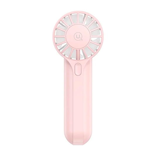 Mini Ventilador De Mano Usams Zb288 Portatil Rosa