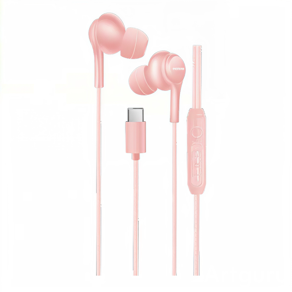 Audífonos In ear Motomo Mo-inear-c Tipo C Rosa