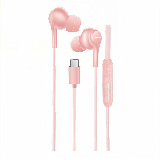Audífonos In ear Motomo Mo-inear-c Tipo C Rosa