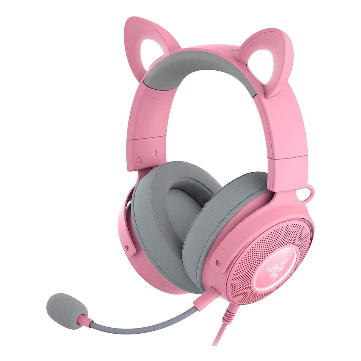 Audifono Gamer Razer Kraken Kitty V2 Pro Chroma Usb Rosado