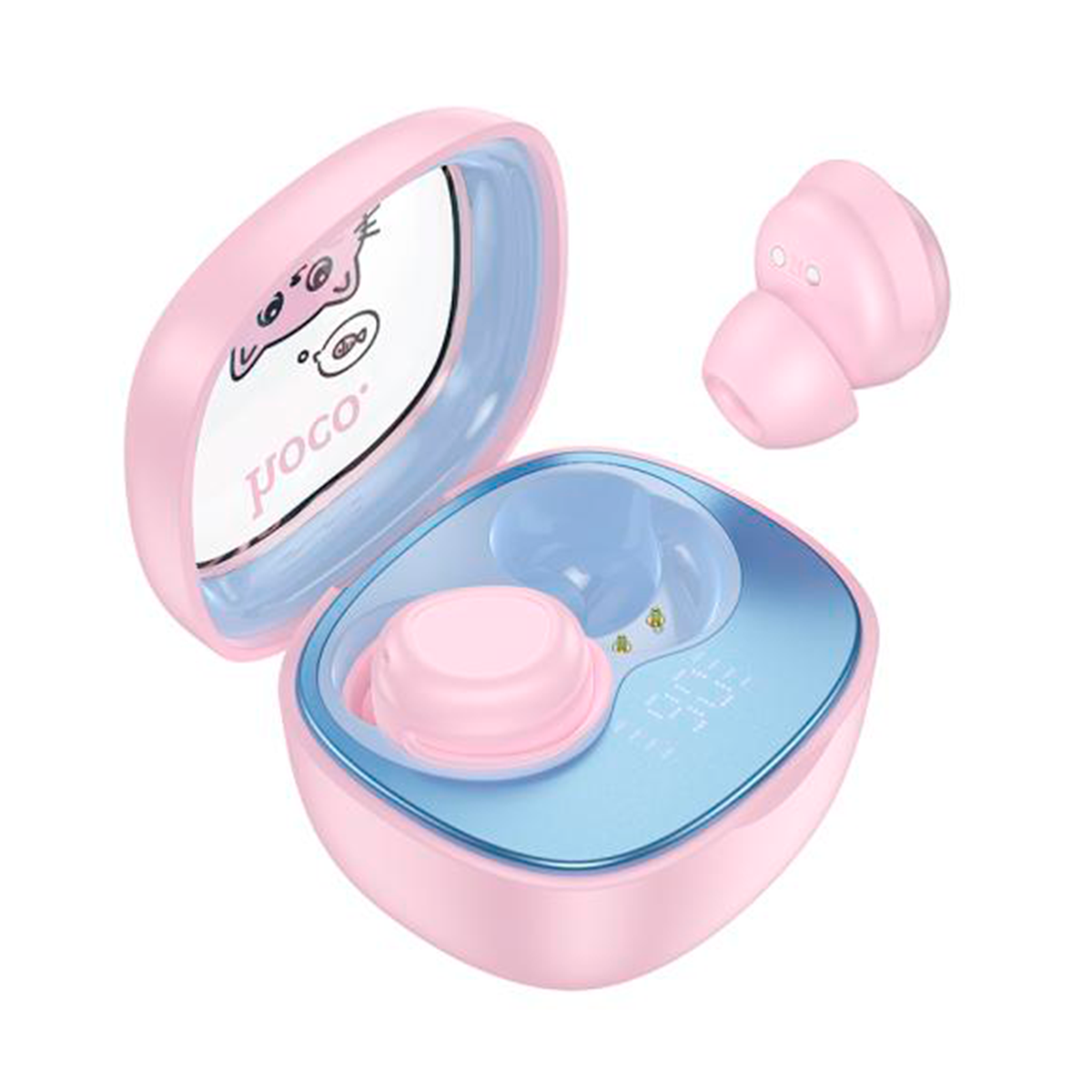 Audífonos In Ear Bluetooth Niños Hoco Ew111 Rosado