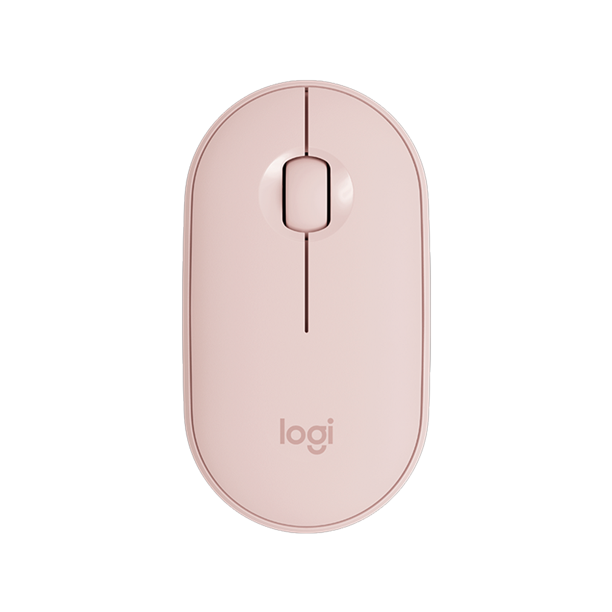 Mouse Inalámbrico Silencioso Logitech M350 Rosado