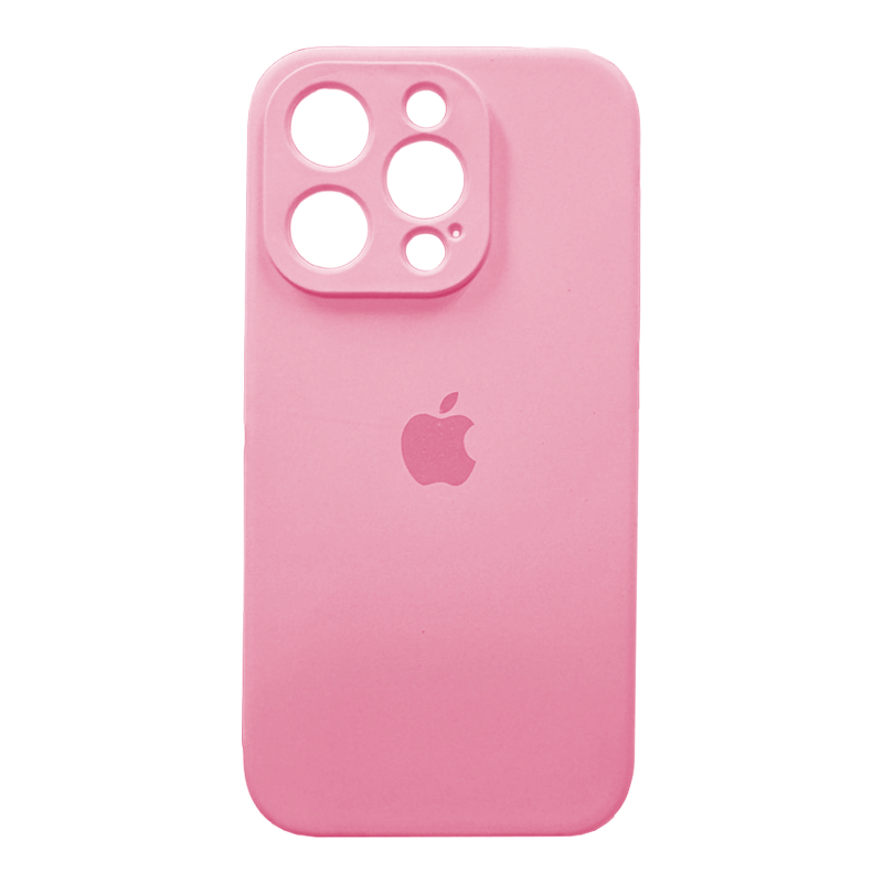 Carcasa Silicona Antideslizante Con Logo Iphone 15 Pro Colores – imagen 4