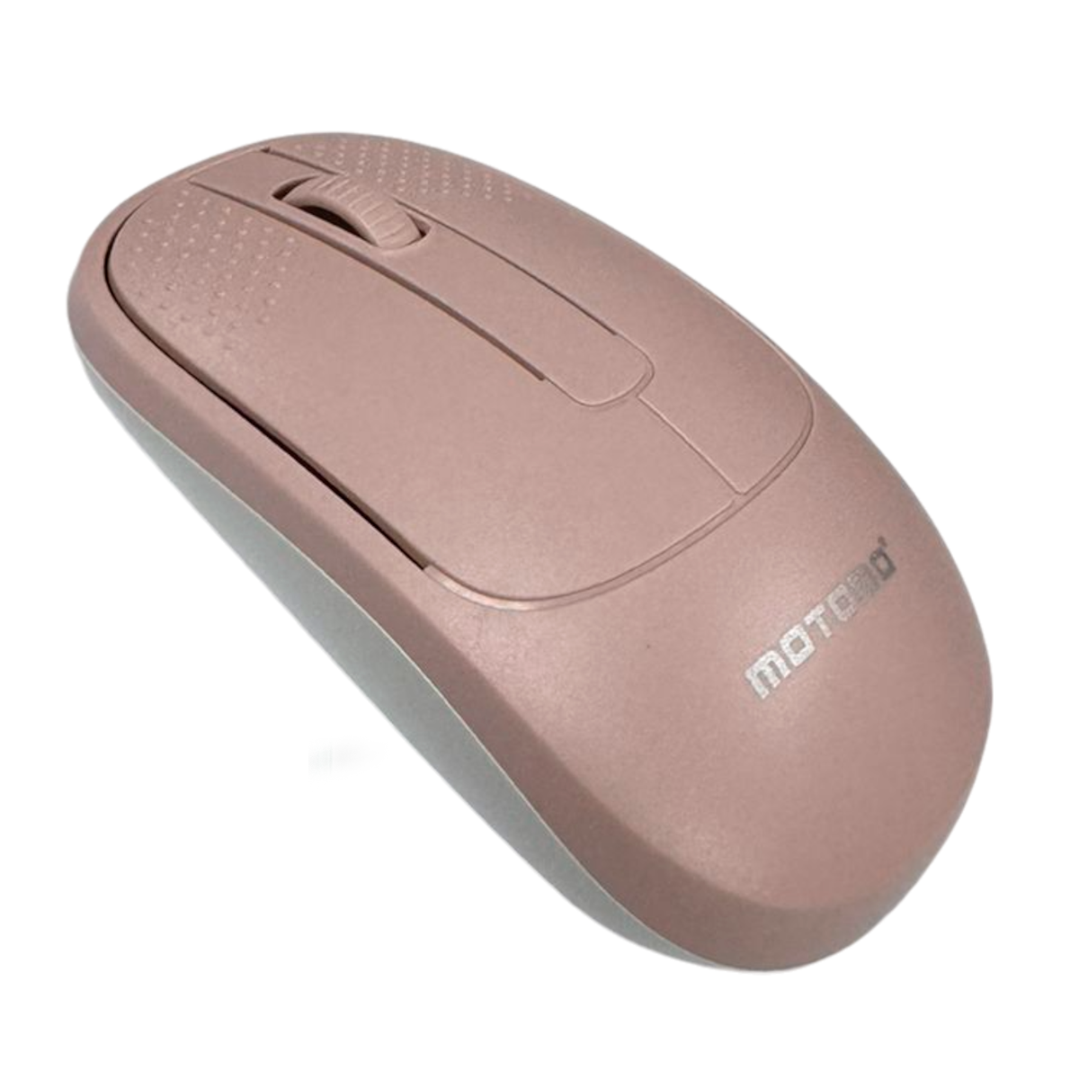 Mouse Inalambrico Motomo M21 1600 Dpi Rosado
