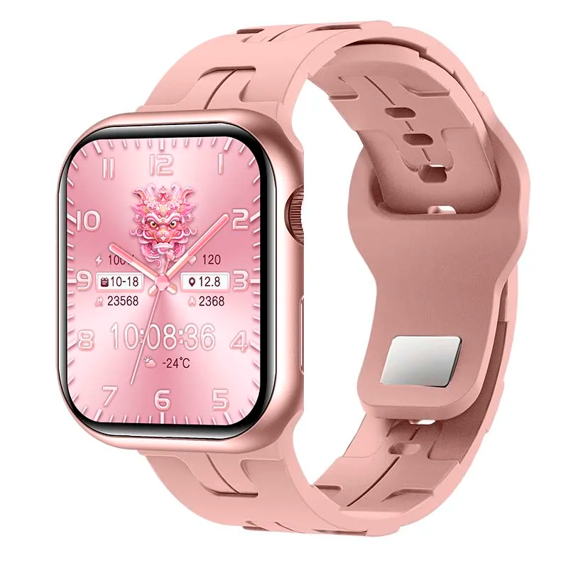 Smartwatch Reloj Inteligente Bluetooth Hk9 Mini Rosado