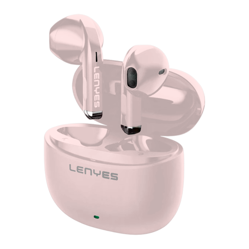 Audífonos In Ear Bluetooth Lenyes Air 99 Rosado