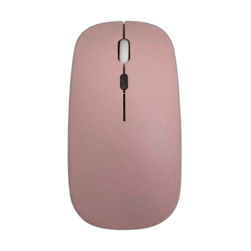 Kit Teclado + Mouse Mini Inalámbrico Bluetooth Español Rosado – imagen 2