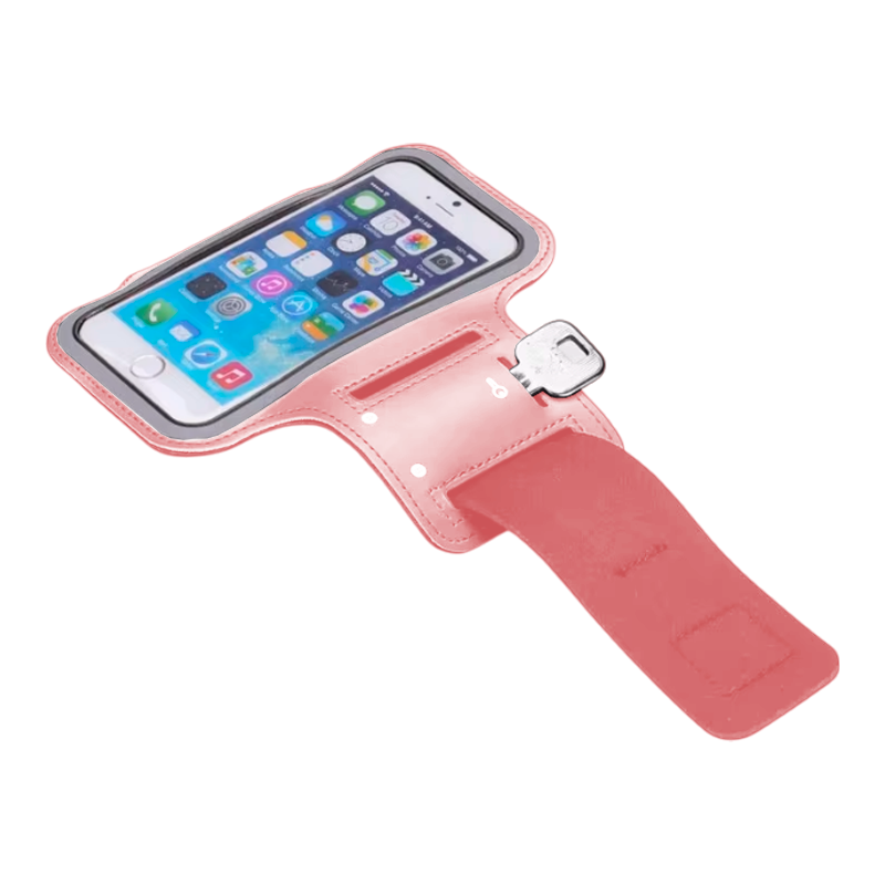 Brazalete Deportivo Funda Correr Para Celular Xxl Hasta 7 Pulgadas Rosa – imagen 2