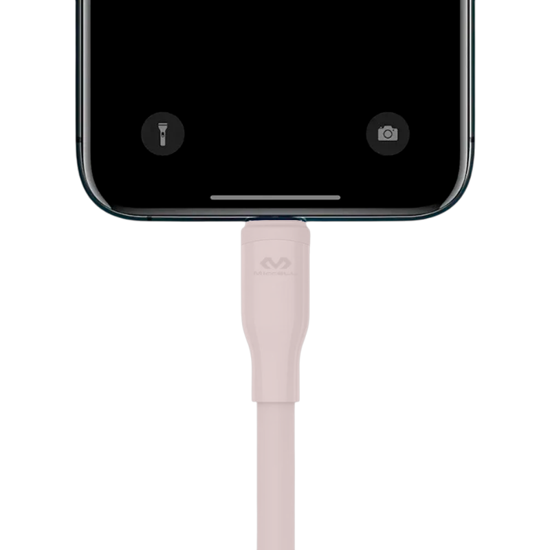 Cable Usb a Lightning 1.2m Miccell Vq-d10 Rosada – imagen 3