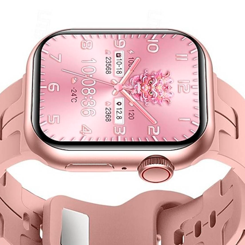 Smartwatch Reloj Inteligente Bluetooth Hk9 Mini Rosado – imagen 2