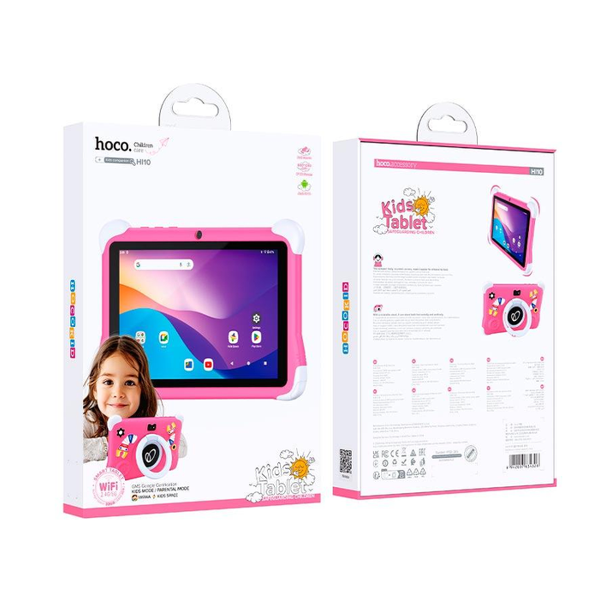 Tablet Hoco Hi10 Para Niños 32gb + 2gb Ram 8 Pulgadas Rosa – imagen 3