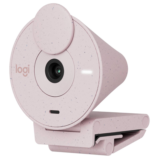 Webcam Logitech Brio 300 1080p Usb C Rosado