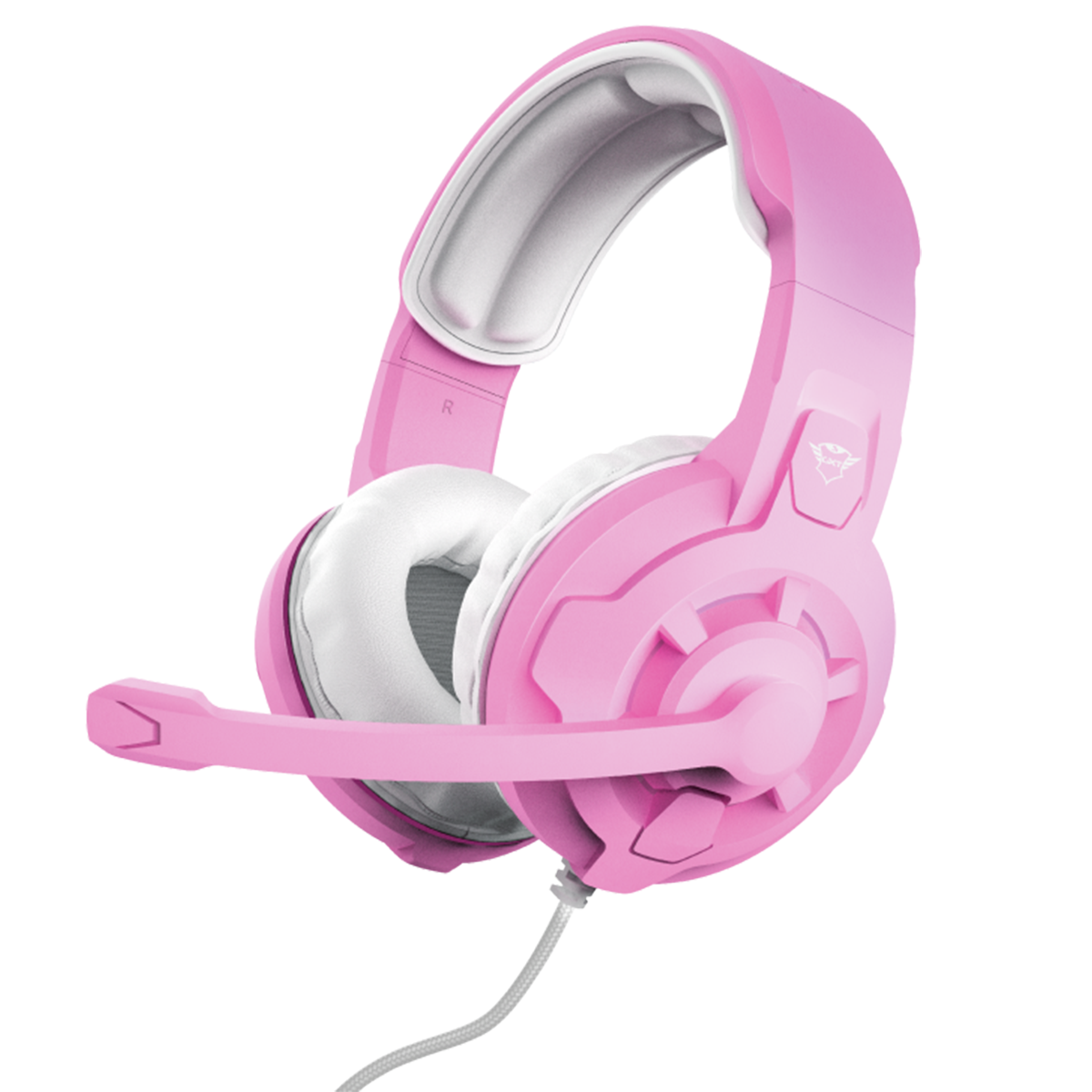 Audifonos Gamer Trust Gxt 411P Radius Pc Ps4 Switch Xbox Rosado