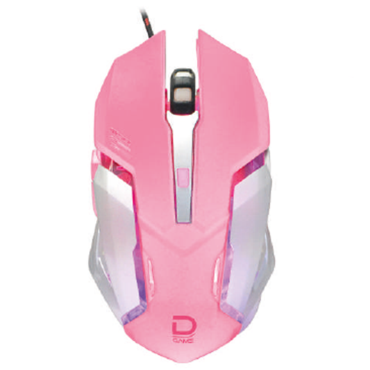 Mouse Gamer Datacom 3200 Dpi Led Usb Rosado