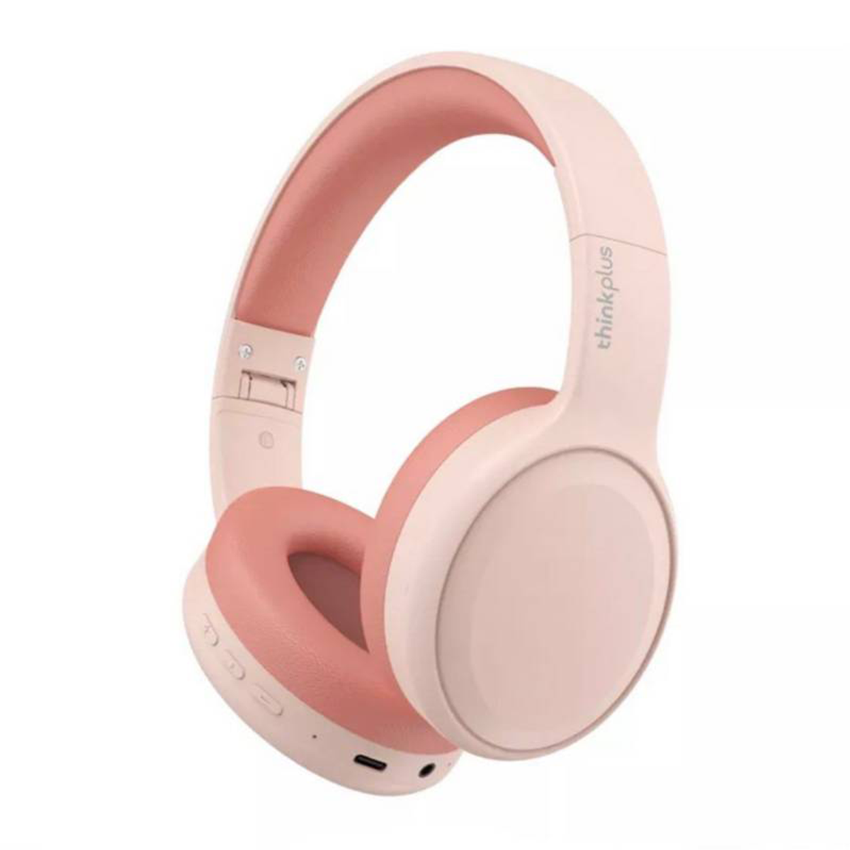 Audífonos Bluetooth Lenovo Th30 Rosado