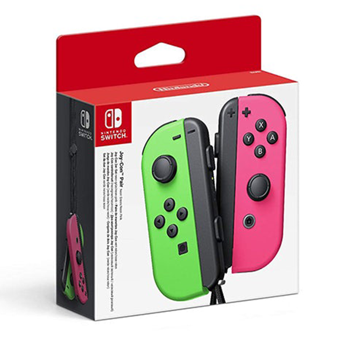 Control Nintendo Switch Joy-con Verde Rosado