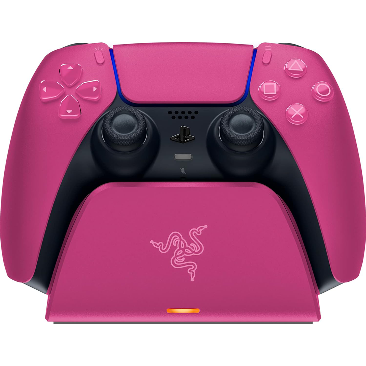 Base Cargador Razer Para Control Ps5 Rosado