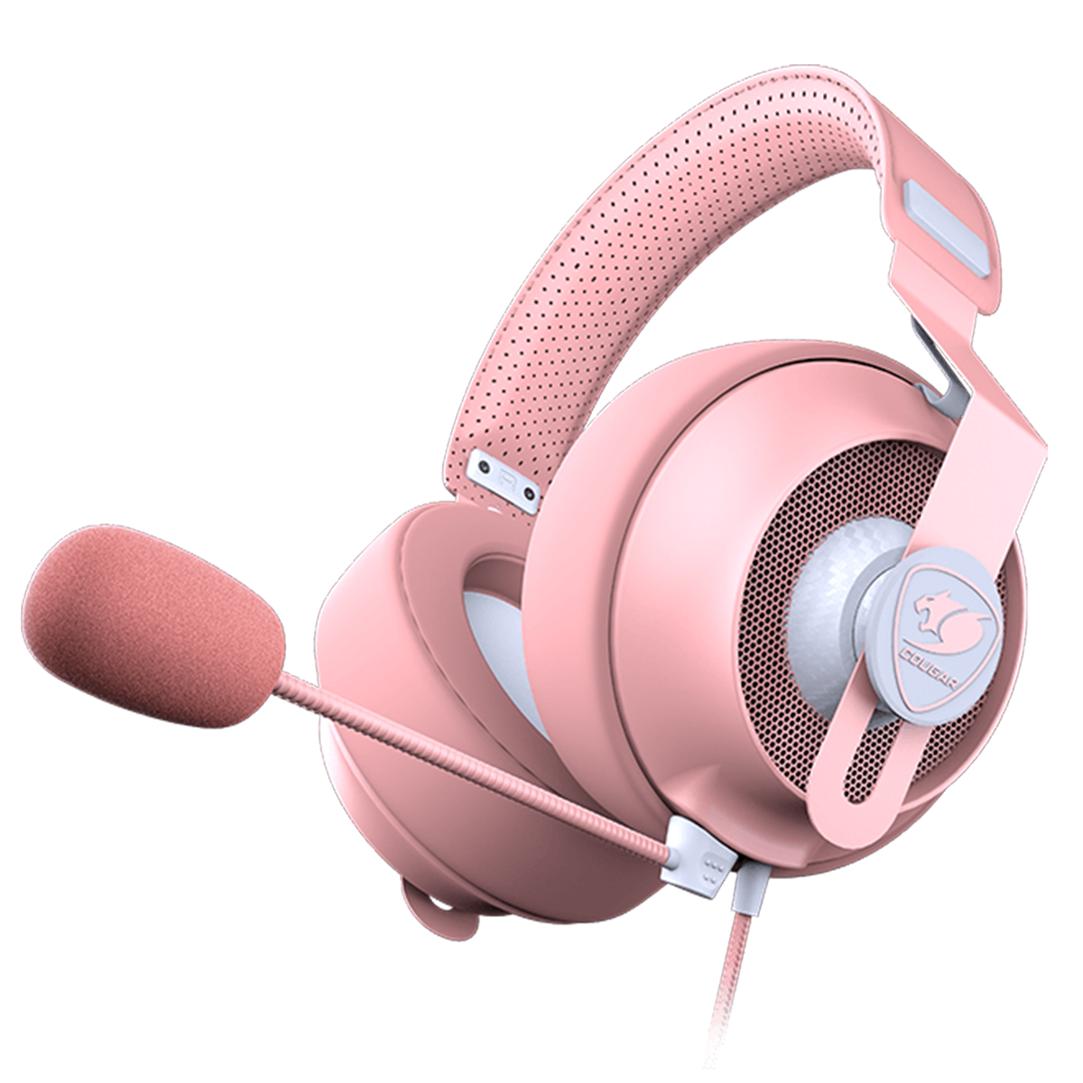 Audifono Gamer Cougar Phontum S Pc Ps5 Xbox Switch Rosado