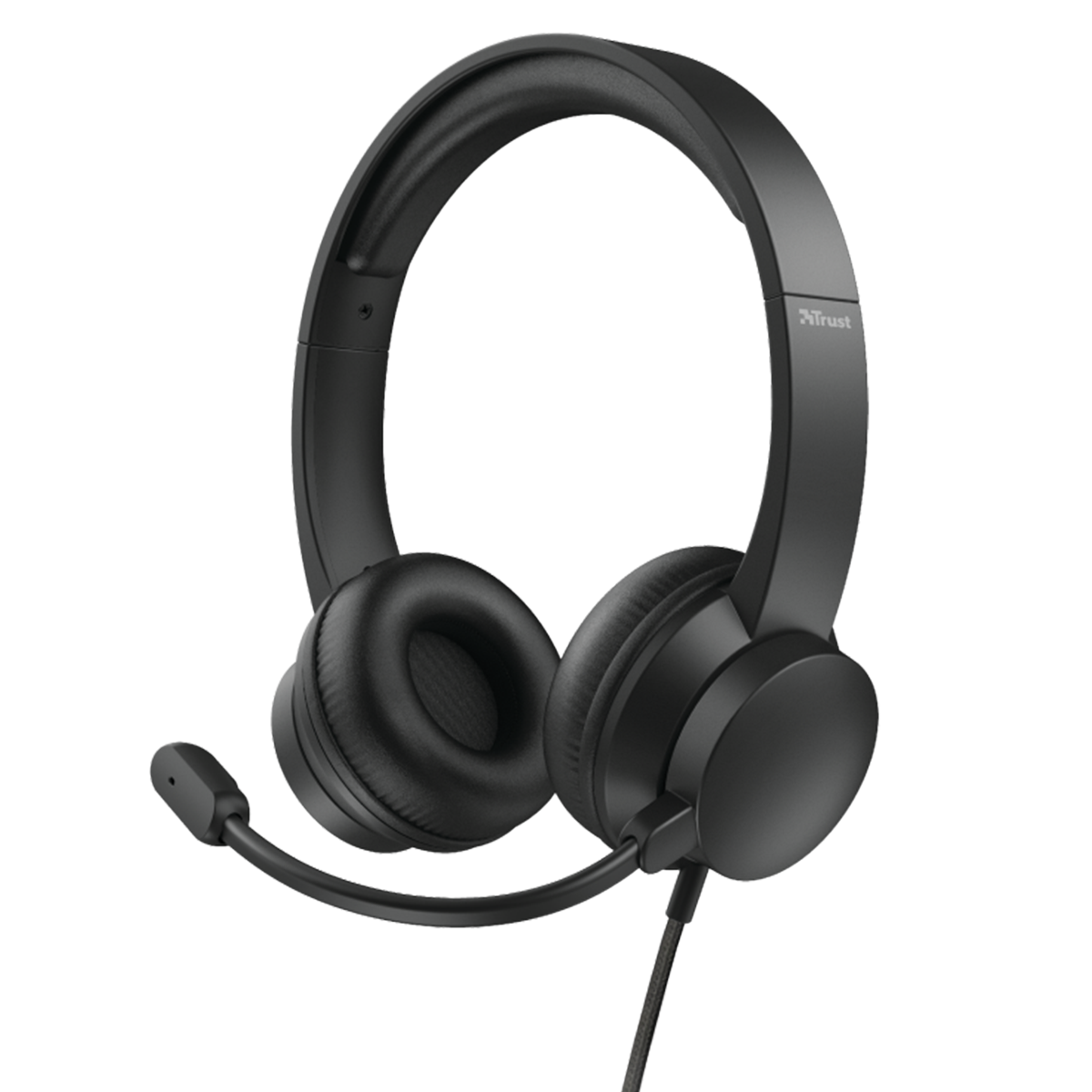 Audifono Con Microfono Trust Rydo Pc Negro