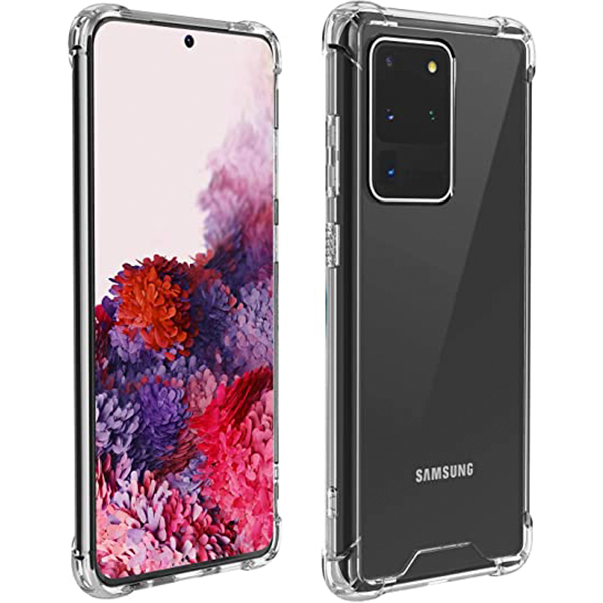 Samsung Galaxy S20 Ultra Carcasa Transparentes Gel TPU