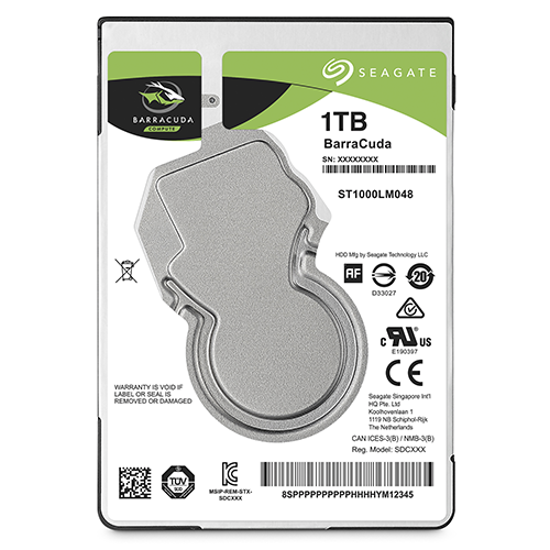 Disco Duro Seagate 1 Tb Barracuda 5400Rpm Sata 3