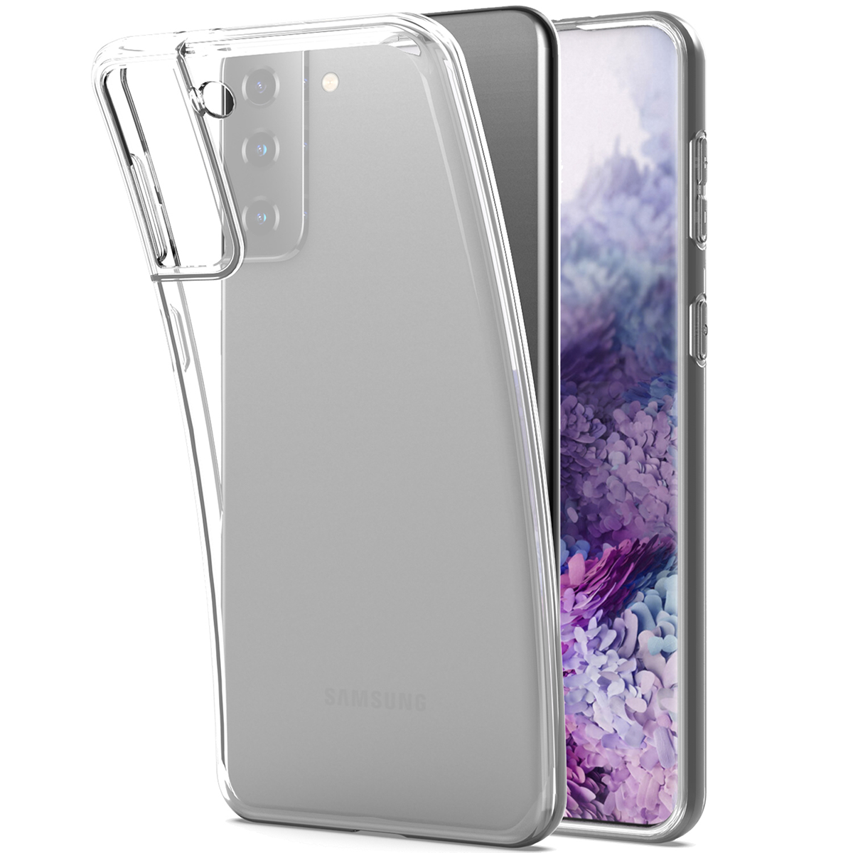 Samsung Galaxy S21 Carcasa Transparente Gel Tpu