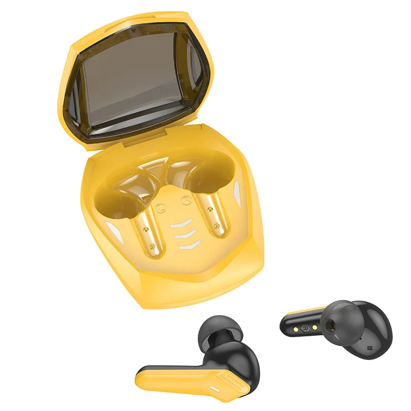 Audifonos Gamer Bluetooth Hoco In Ear Ew28 Amarillo (copia) – imagen 3