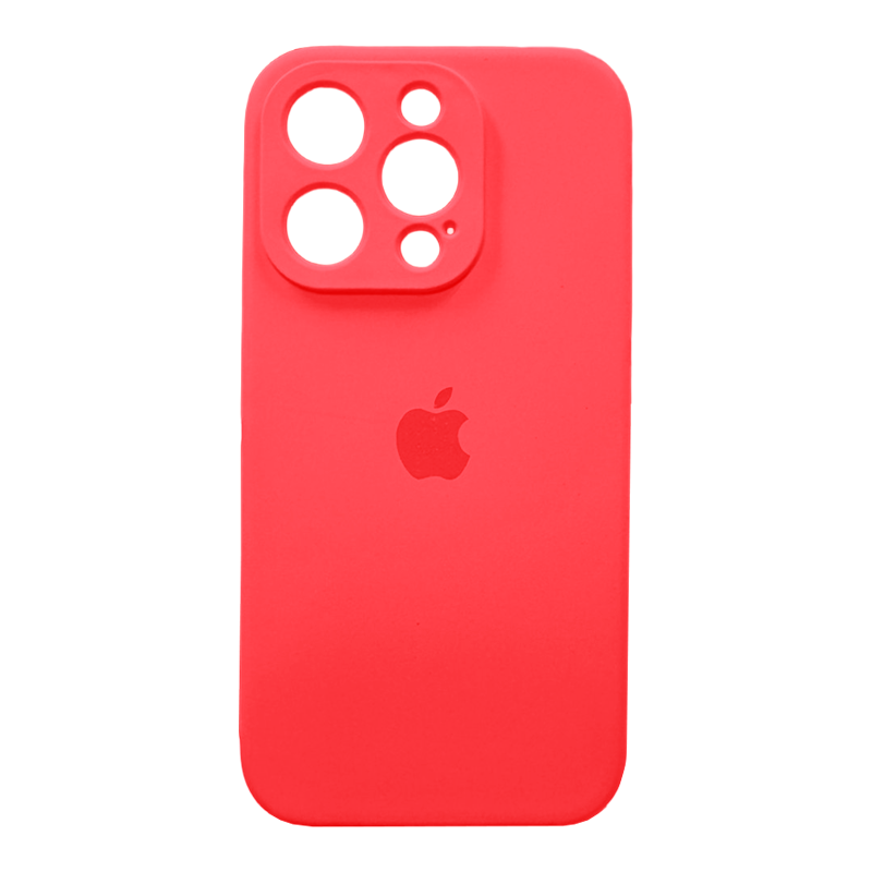 Carcasa Silicona Antideslizante Con Logo Iphone 15 Pro Colores – imagen 5