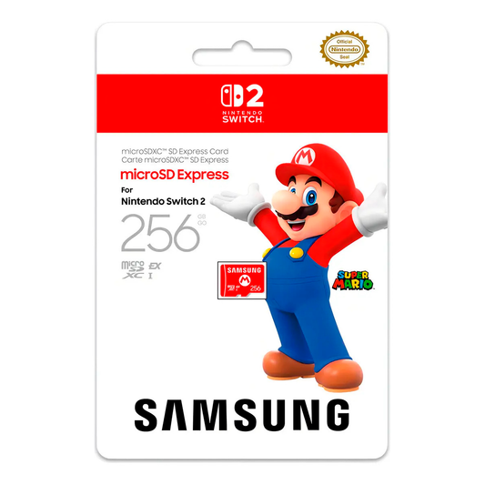Memoria Micro Sd 256 Gb Samsung Para Nintendo Switch 2
