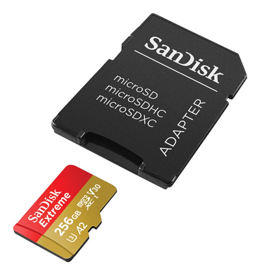 Micro Sd 256gb Extreme Sandisk 90 mb/s 4k – imagen 2