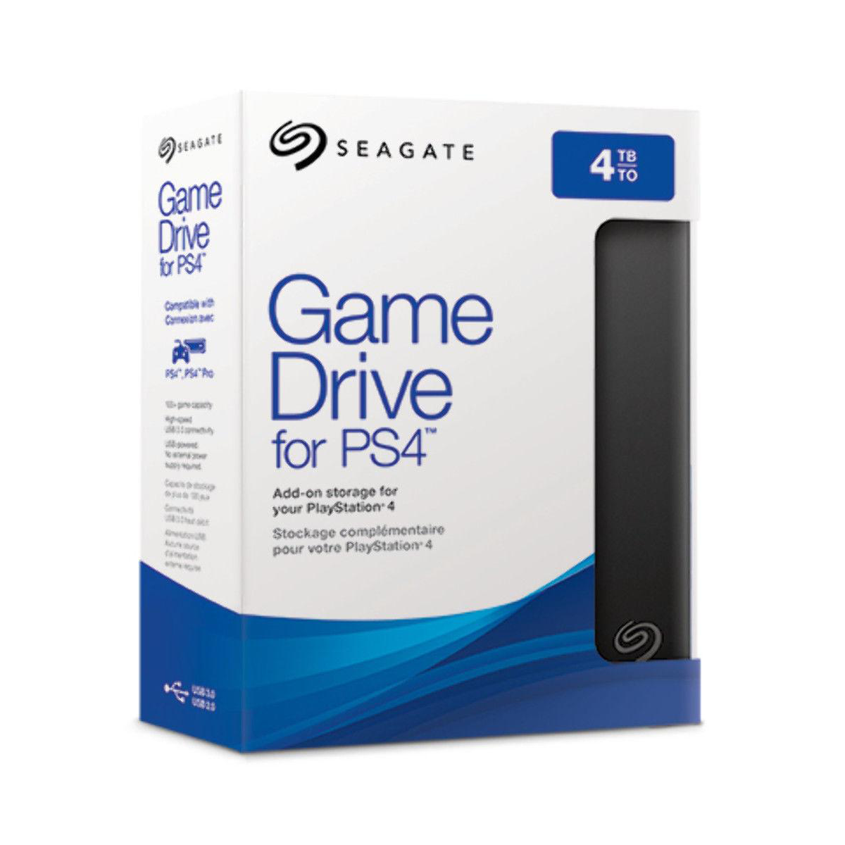 Disco Duro Externo Seagate 4 Tb Para Ps4 Usb 3.0