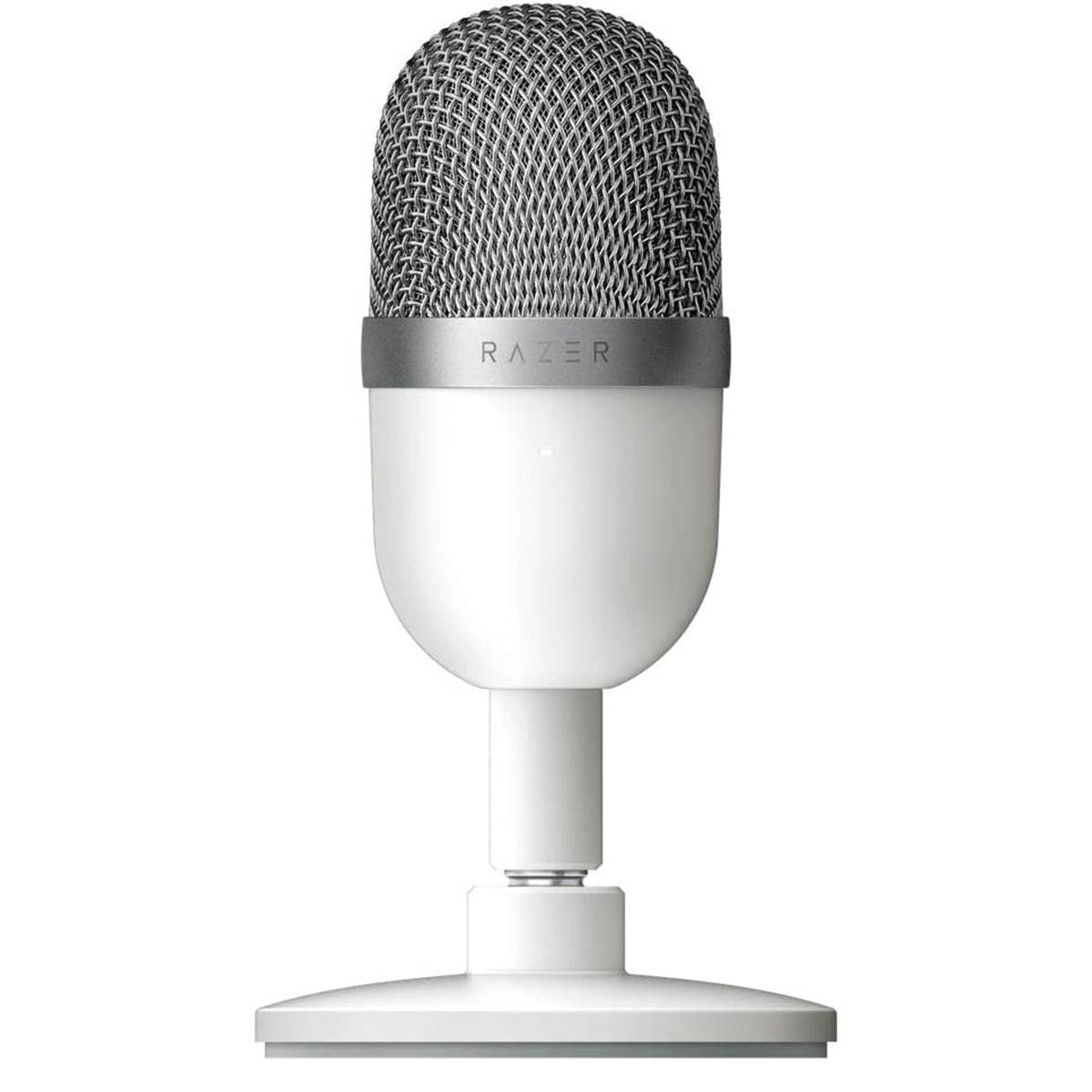 Micrófono Streamer Razer Seiren Mini Mercury Blanco