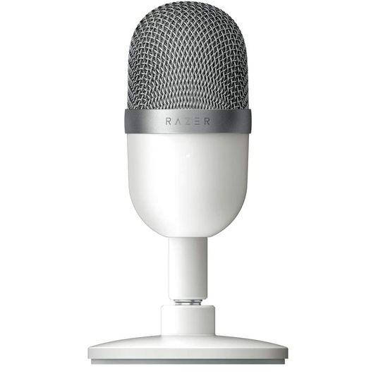 Micrófono Streamer Razer Seiren Mini Mercury Blanco