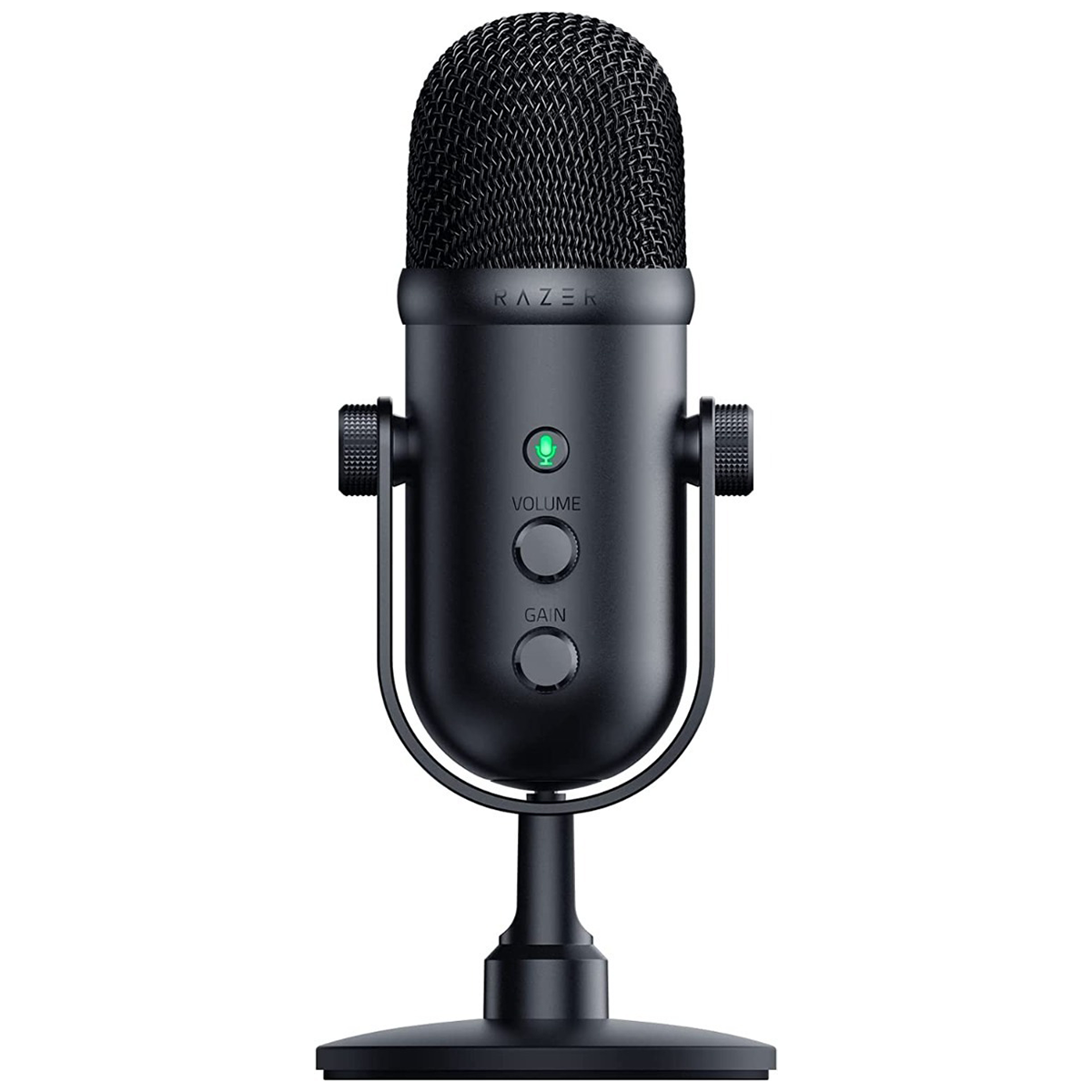 Micrófono Streamer Razer Seiren V2 Pro Usb Profesional Mic Dinámico