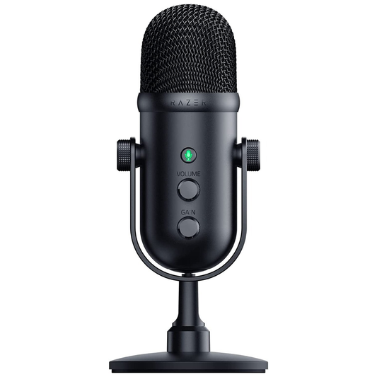 Micrófono Streamer Razer Seiren V2 Pro Usb Profesional Mic Dinámico