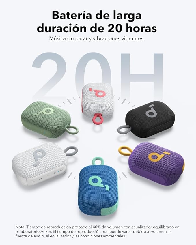 Parlante Bluetooth Soundcore Select 4 Go Verde – imagen 3