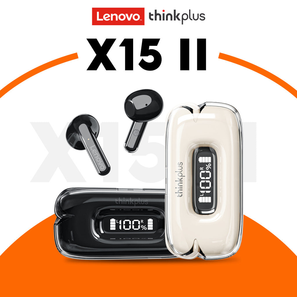 Audífonos Bluetooth Thinkplus Lenovo X15 II In Ear Negro – imagen 2