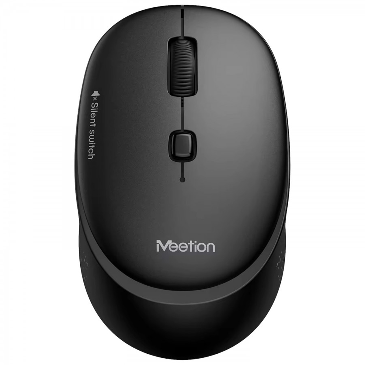 Mouse Inalambrico Wireless Silencioso Meetion R571 Color Negro