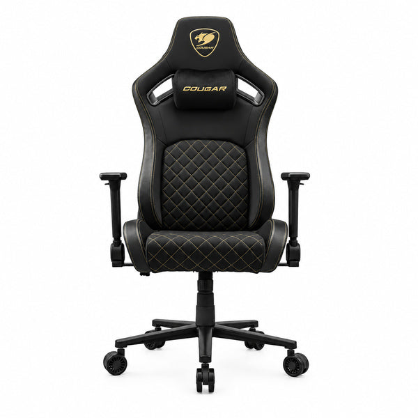 Silla Gamer Cougar Defensor Gold F Tela Transpirable Reposabrazos 4D