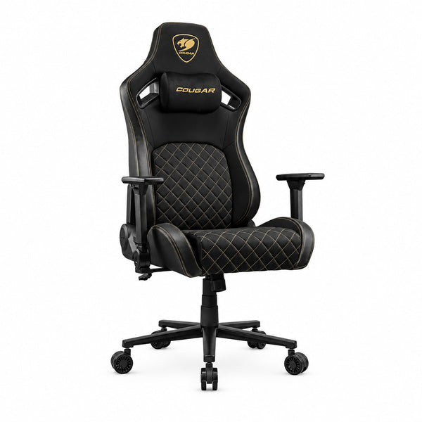 Silla Gamer Cougar Defensor Gold F Tela Transpirable Reposabrazos 4D