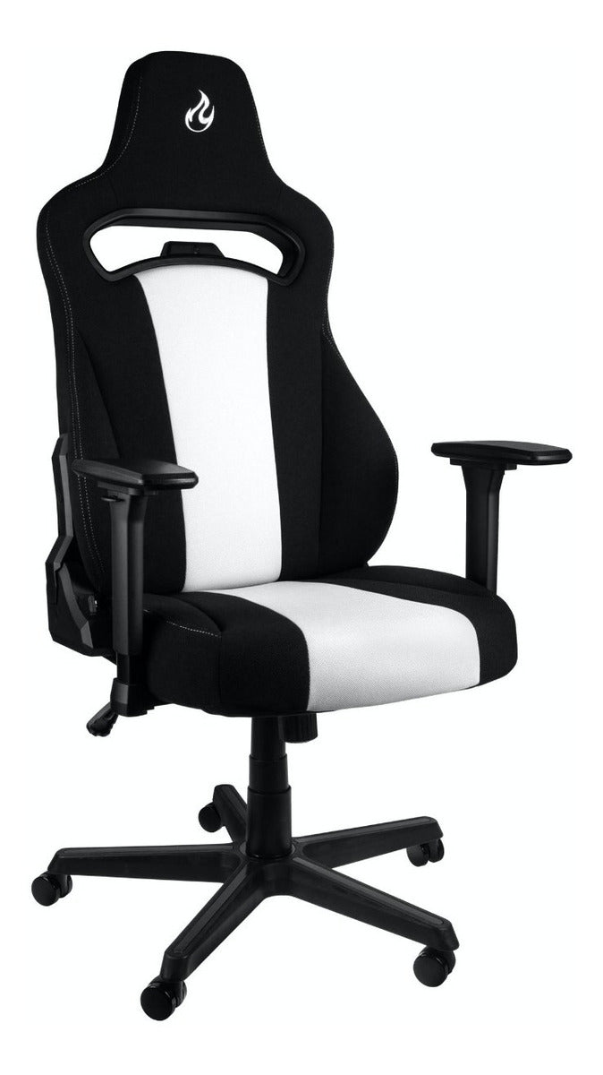 Silla Gamer Profesional Nitro Concepts E250 Negro Blanco – imagen 5