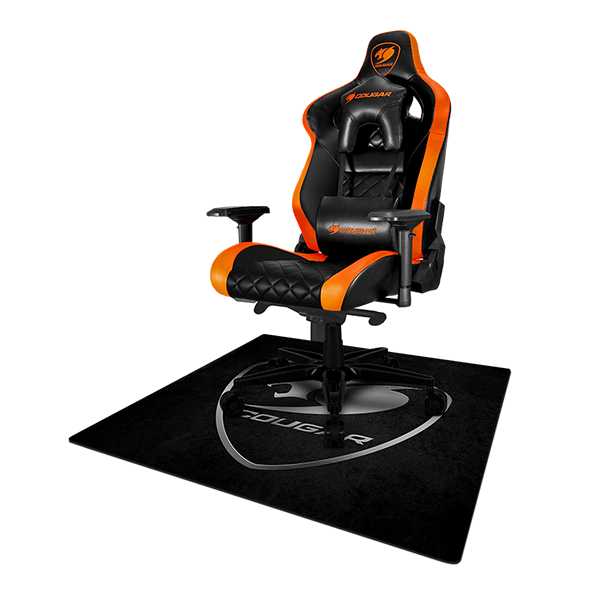 Alfombra Gamer Cougar Para Silla Negro