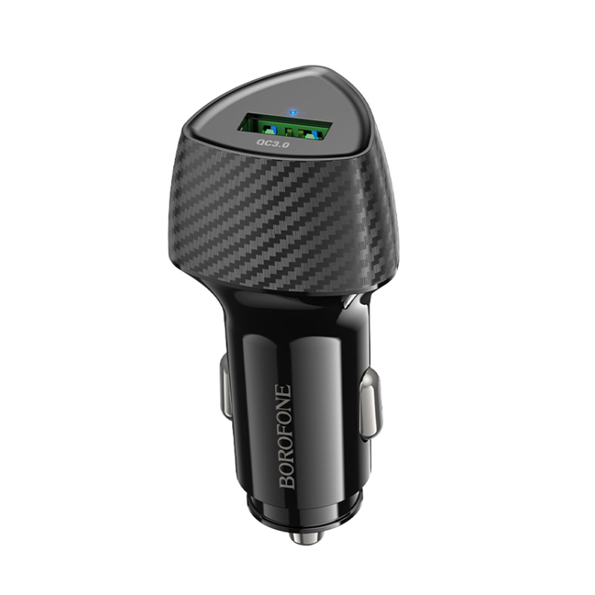 Cargador de Auto Borofone Bz31 Usb Q3.0 18w Negro