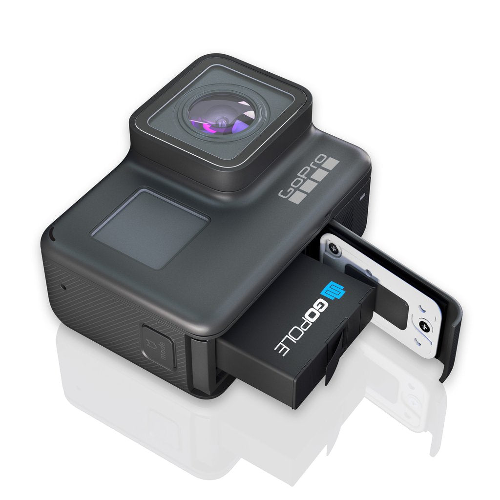 Cargador de batería dual + 2 baterías Gopro Hero 5 6 7 Black – imagen 4
